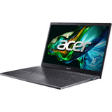 Laptop ACER Aspire 5 A515-58M-77K8, Intel Core i7-1355U pana la 5GHz, 15.6" Full HD, 16GB, SSD 512GB, Intel Iris Xe Graphics, Free Dos, Gri