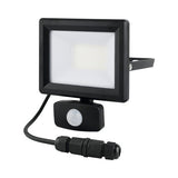 Proiector cu LED integrat Luceco 20W 1600 lumeni IP65, senzor de miscare, lumina neutra