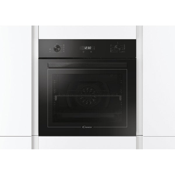 Cuptor incorporabil Candy FCM996NRL, 70 L, 2100 W, 9 functii, clasa energetica A, negru