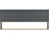 Aplica Cu Led Integrat Mariza 13w 1300 Lumeni, Pentru Exterior Ip65, Antracit