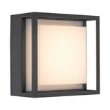 Aplica LED exterior, Rabalux, 6.5W, Gri/Alb