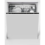Masina de spalat vase incorporabila Beko BDIN16421, 14 seturi, 6 programe, Clasa E, Motor ProSmart Inverter, Hygiene Intense, Clean&Shine, Mini 30',Fast+, 60 cm