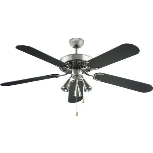 Ventilator de plafon Agestis Ø132cm 60W, cu dulii G10 max. 3x50W