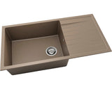 Chiuveta Bucatarie Cu O Cuva Fat Avangard 230 95x49 Cm, Cu Picurator, Fatgranit Frappe