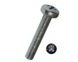 Suruburi Metrice Cu Cap Bombat Cruce Dresselhaus 6x45 Mm Din7985 Otel Zincat, 50 Bucati