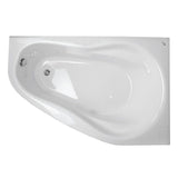 Cada baie de colt, Belform Melancholia, acril, 150 x 100 x 62cm, stanga