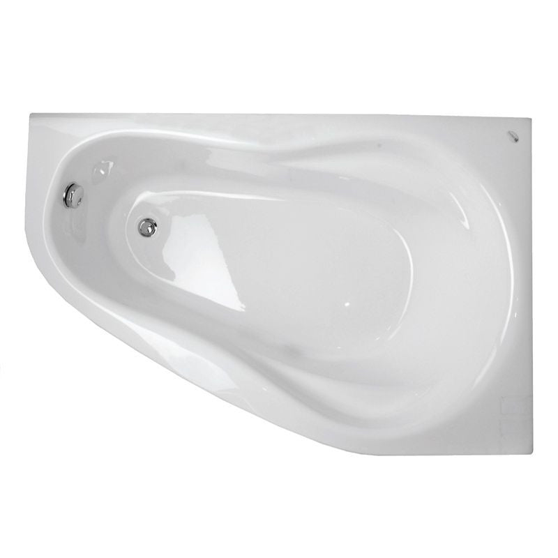 Cada baie de colt, Belform Melancholia, acril, 150 x 100 x 62cm, stanga