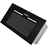 Hota incorporabila Candy CPY5MBG, Putere de absorbtie 298 mc/h, 3 viteze, LED, 52 cm, Sticla neagra