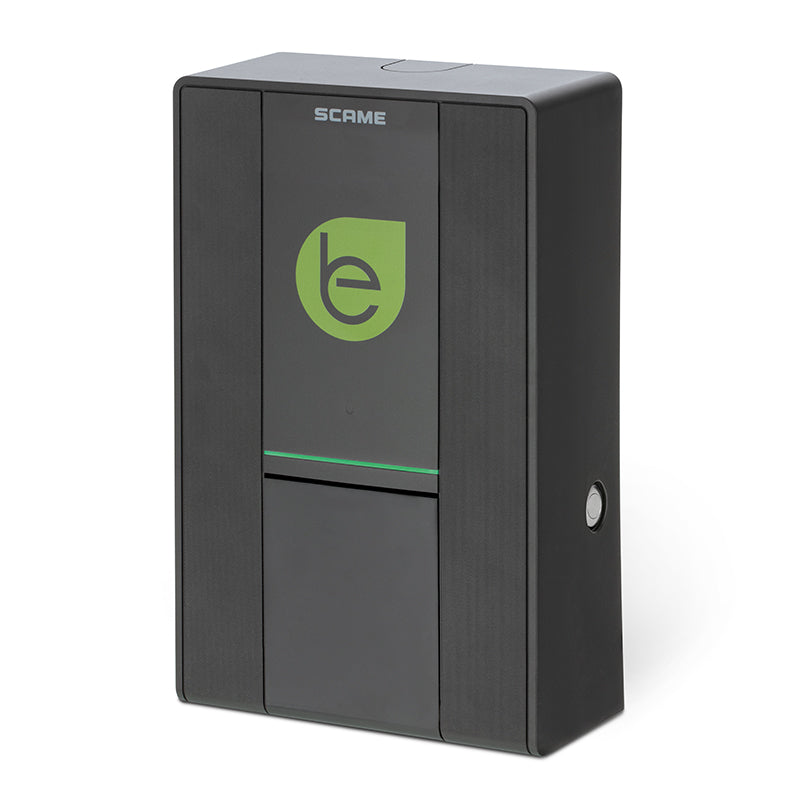 Statie incarcare EV in curent alternativ tip WALLBOX-BE cu o priza TIP 2, 22kW, echipata cu DC leakage detector