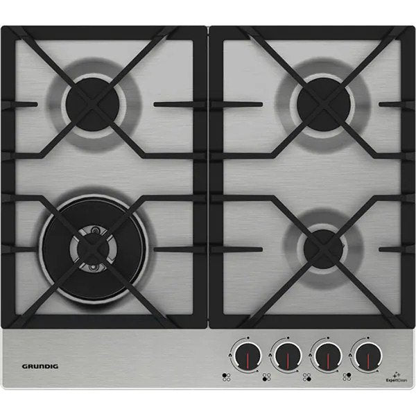 Plita incorporabila GRUNDIG GIGA6234260XE, Gaz, 4 arzatoare, Inox