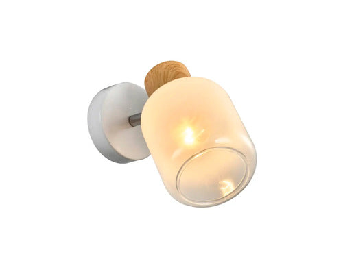 Aplica Perete Interior Gentle E27 Max. 1x15w, Alb/natur