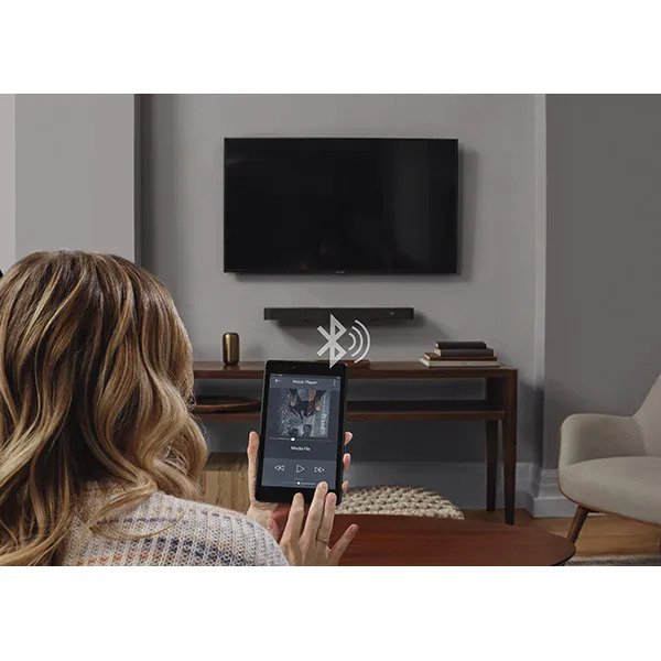 Soundbar JBL Bar 5.0, 250 W, Virtual Dolby Atmos, Ultra HD 4K, HDMI eARC, Bluetooth, Negru