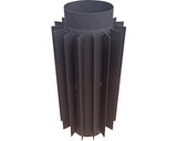Burlan Recuperator Negru Ø180 Mm Cm Otel