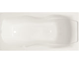 Cada De Baie Dreptunghiulara Belform Menses 74, 7x156x74 Cm Acril Alb 27se0003