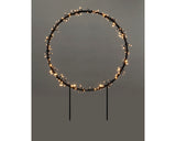 Decoratiune Luminoasa Inel Lafiora 180 Led-uri Ø 60 Cm Alb Cald