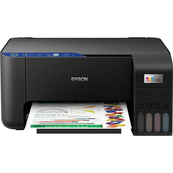 Imprimanta multifunctionala color EPSON EcoTank L3251 CISS, A4, USB, Wi-Fi, negru
