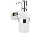 Dozator sapun lichid Wenko Orea 10x10,5x16,5 cm inox crom, 0,75 ml