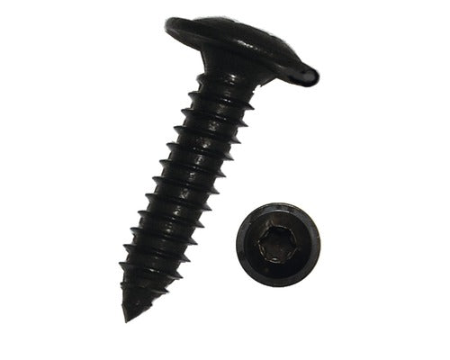Holsuruburi Cu Cap Semibombat Torx Dresselhaus 3, 5x13 Mm Otel Inox A2 Negru, 100 Bucati
