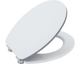 Capac WC Form & Style Color Edge alb gri