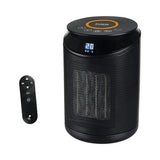 Aeroterma electrica Smart Eurom Hot Shot 2000 W cu WiFi si telecomanda, 3 trepte de putere, termostat, ventilator, negru