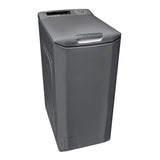 Masina de spalat rufe cu incarcare verticala Candy CSTG 28TVRE/1-S, 8 kg, 1200 rpm, Mix Power Systems, Gentle Touch Opening, Clasa F, Antracit