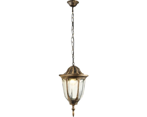 Pendul Gelux E27 Max. 1x60w, Pentru Exterior Ip44, Maro