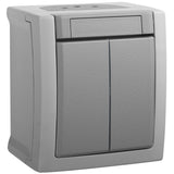 Intrerupator Panasonic Pacific, IP54, Gri