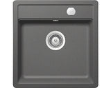 Chiuveta Bucatarie Cu O Cuva Schock Mono N-100s 49x51 Cm, Fara Picurator, Cristadur Stone