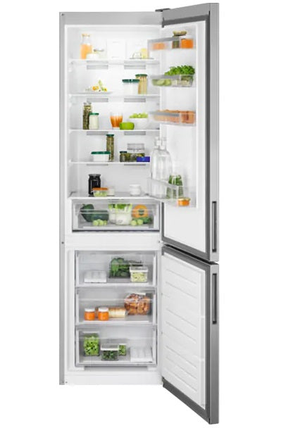 Combina frigorifica ELECTROLUX LNT5MF36U0, No Frost, 360 l, H 201 cm, Clasa A+, inox