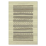 Covor Carpeta sintetic, Colectia Delta 6537-1-43255, 60 x 110 cm, gri, geometric