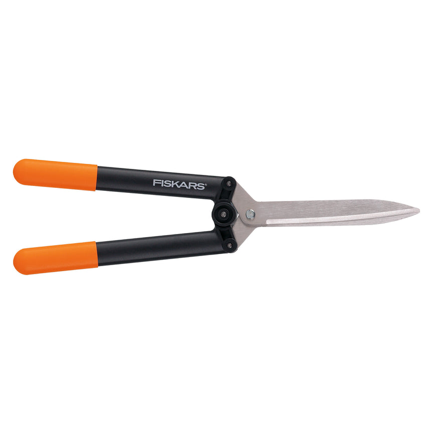 Foarfeca cu parghie de forta pentru gard viu Fiskars HS52, 544 mm, 630g
