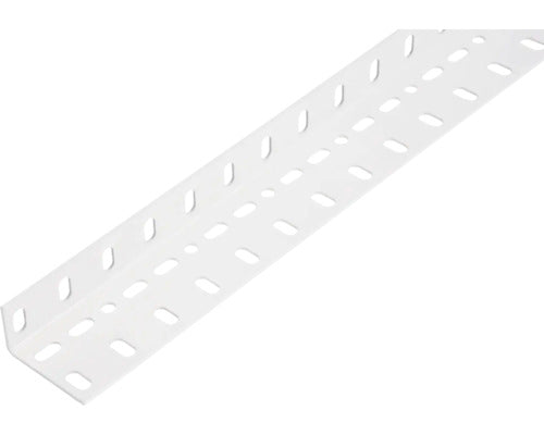 Cornier Metalic Perforat Alberts Conceptor 25x45x1, 5 Mm, Lungime 2m, Alb