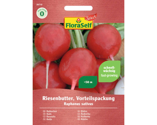 Seminte Legume Floraself Select Ridichi Pachet Avantajo
