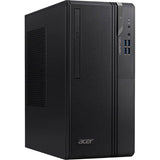 Sistem Desktop ACER Veriton Essential S ES2735G, Intel Core i3-9100 pana la 4.2GHz, 4GB, SSD 256GB plus HDD 500GB, Intel UHD Graphics 630, Windows 10 Home, Negru