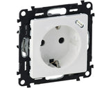 Priza Simpla Cu Impamantare Si Usb Legrand Valena Life, 1 Modul, Alba