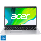 Laptop Acer Aspire 3 A315-35 cu procesor Intel® Celeron® N4500, 15.6", HD, 4GB, 256GB SSD, Intel UHD Graphics, No OS, Pure Silver
