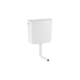 Rezervor WC Geberit AP110, actionare start/stop, montaj la semi-inaltime, 6/9L, 41x39 cm, alb
