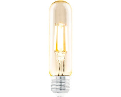 Bec Vintage Led Eglo E27 4w, Glob Cilindru T32, Durata Viata 15.000 H