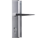 Manere Cu Sild Usa Intrare Abus Bp90f1 90/240 Mm, Pentru Cilindru, Argintiu