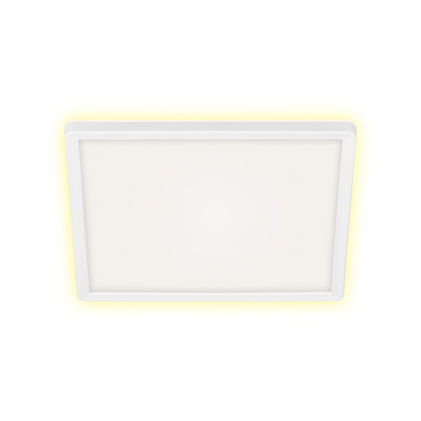 Panou LED RGB Briloner Leuchen, dimabil, cu telecomanda, 15W, 1850 lm, lumina alba si colorata, 29.3cm