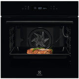 Cuptor incorporabil Electrolux EOE7P31Z, Electric, 72 l, Multifunctional, Autorcuratare pirolitica, Control touch, Convectie, Afisaj digital, Senzor gatire, Grill, Clasa A+, Negru