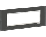 Rama Aparataje Schneider Easy Styl 7 Module, Sticla Negru