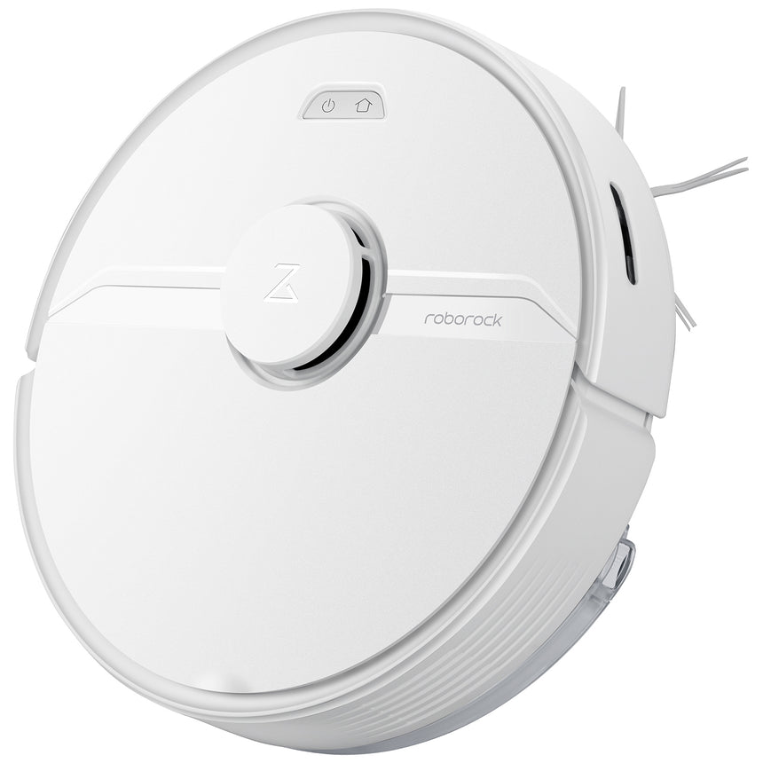 Robot de aspirare Roborock Q7, aspirator&mop, 50W, 2700 Pa, 4 senzori, LiDAR, 4 harti, 5200mAh, recunoastere automata a camerei, recipient praf 750 ml , recipiet apa 180ml, zone no-go, 2 moduri de setare a volumului de apa, DND mod, alb
