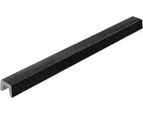 Prag cabina dus drept din granixit 90 cm Galaxy Black