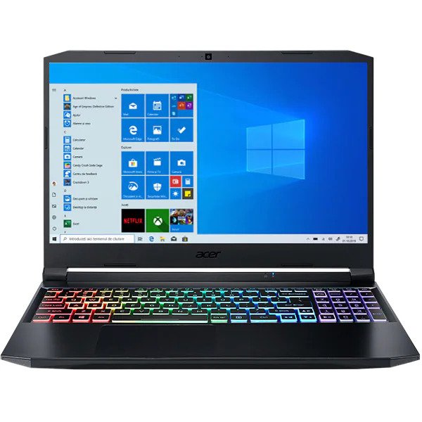 Laptop Gaming ACER Nitro 5 AN515-45-R8CV, AMD Ryzen 7 5800H pana la 4.4GHz, 15.6" Full HD, 16GB, SSD 1TB, NVIDIA GeForce RTX 3070 8GB, Windows 10 Home, Black