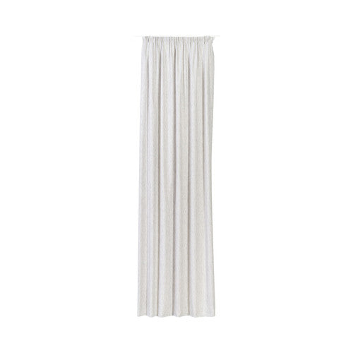 Draperie Belmont, gri, 140x260 cm, bride si banda transparenta
