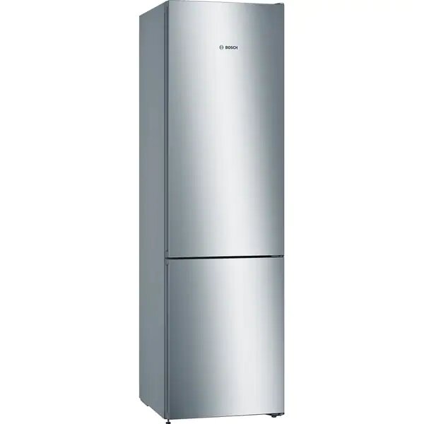 Bosch KGN39VLEB Frigider cu congelator inferior, Serie4, NoFrost, 279+89 l volum net, clasa energetica E, otel inoxidabil