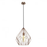 Pendul vintage EGLO CARLTON 49258, E27 1x60W, Ø310mm