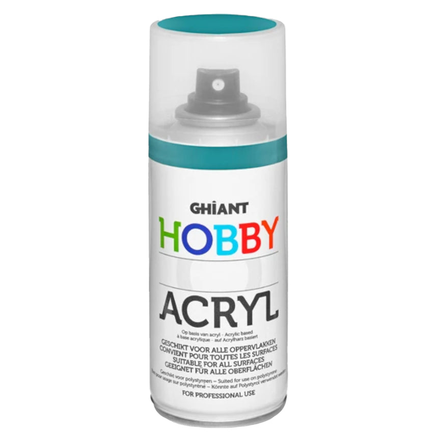 Culoare acrilica spray Hobby Acryl Ghiant - Blue Green - 150 ml