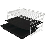 Cuptor Incorporabil GORENJE BO6717E03BG, Electric, Airfry, functia pizza, Autocuratare Hidrolitica, 77 l, Clasa A, Negru